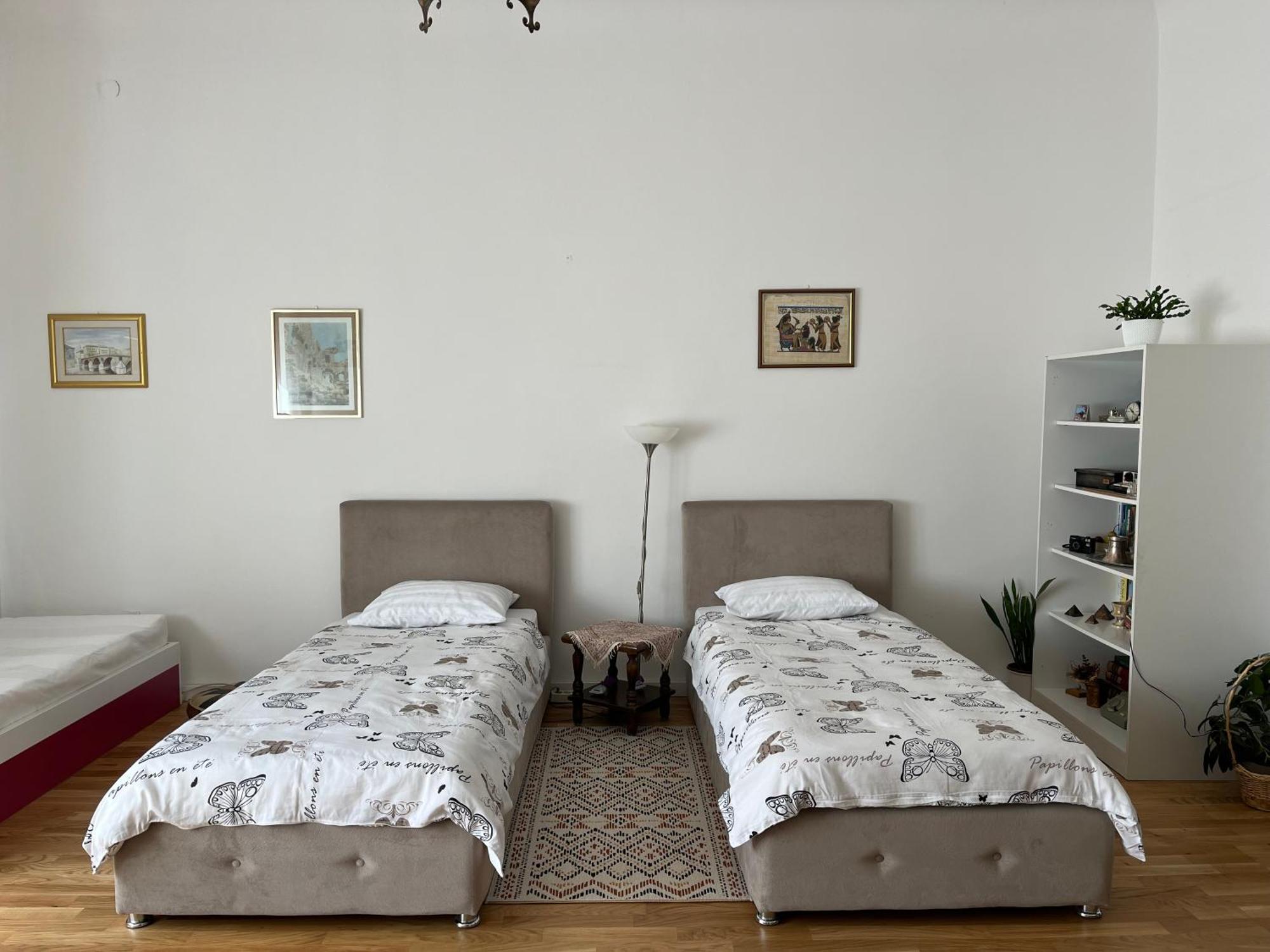 The Best Location Salon Apartment With Main Street View Saraievo Exterior foto